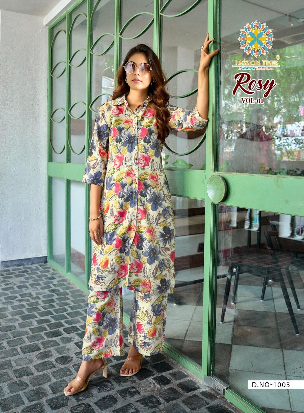 Passion Tree Rosy Kurtis With Bottom Catalog collection 4