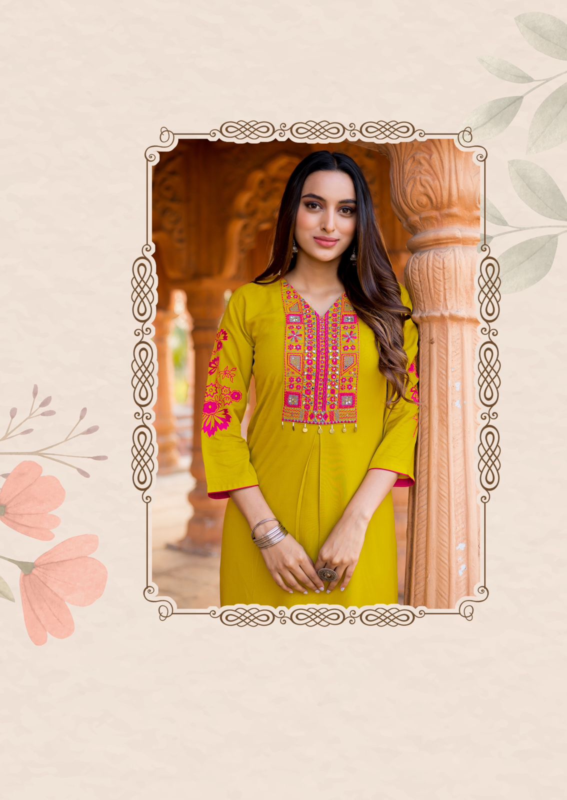 Kadlee Ladlee Rayon Kurti Catalog collection 7