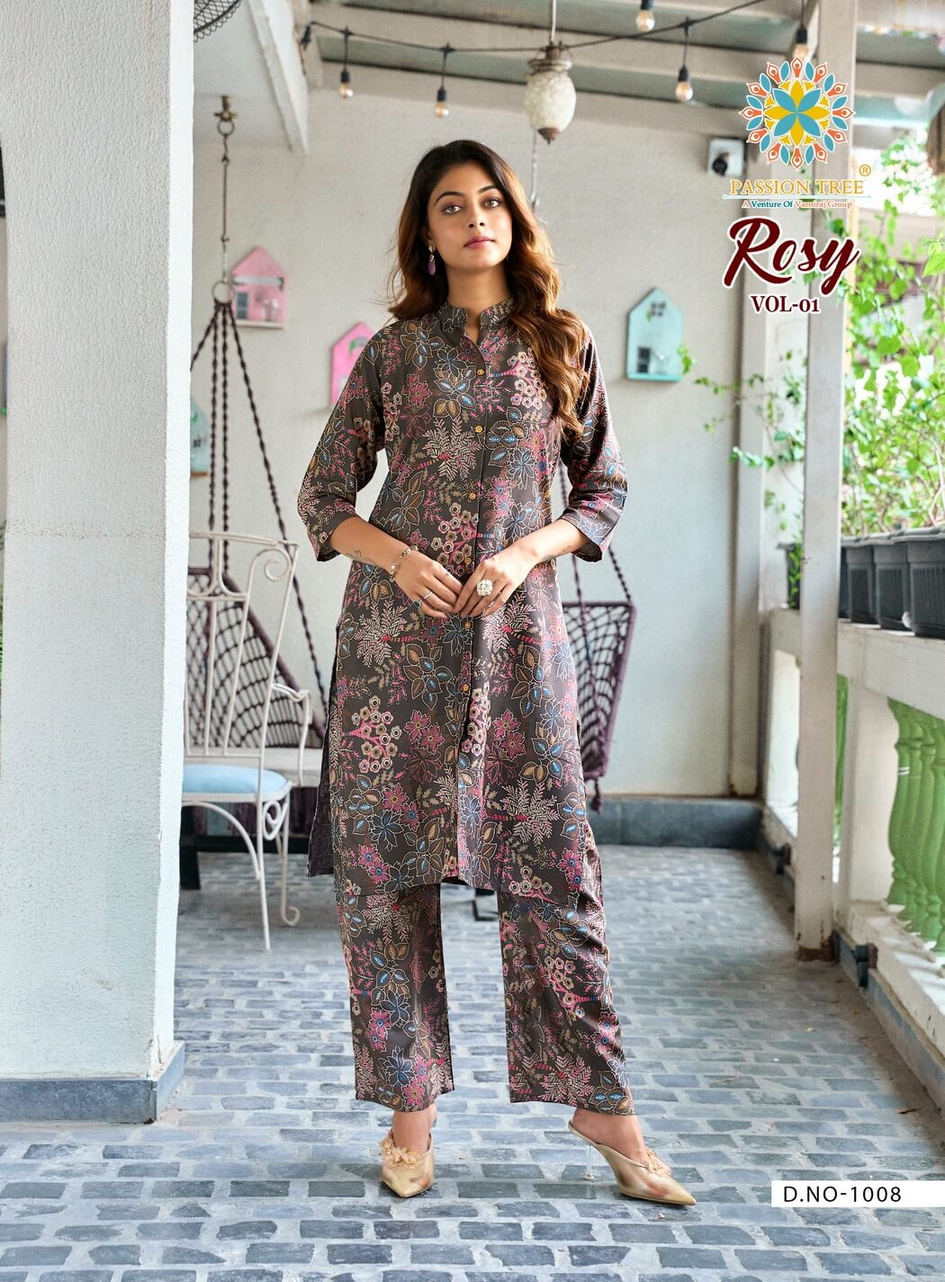 Passion Tree Rosy Kurtis With Bottom Catalog collection 2