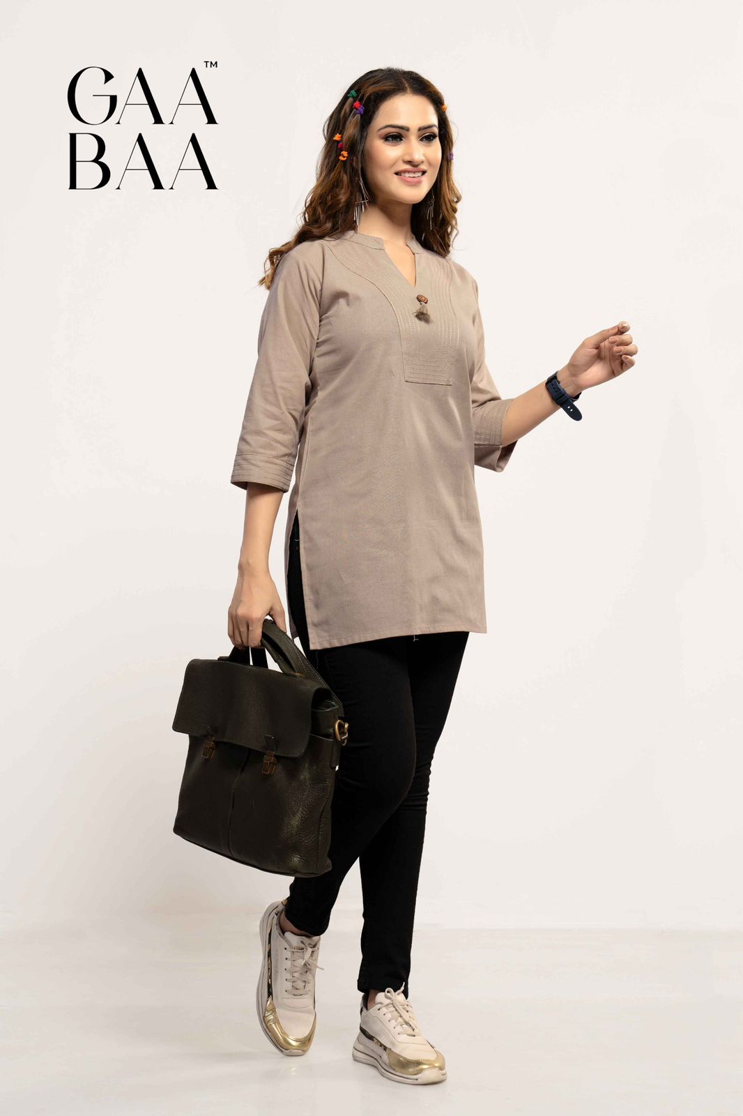 Gaabaa Cotton Ladies Tops Size Set collection 4