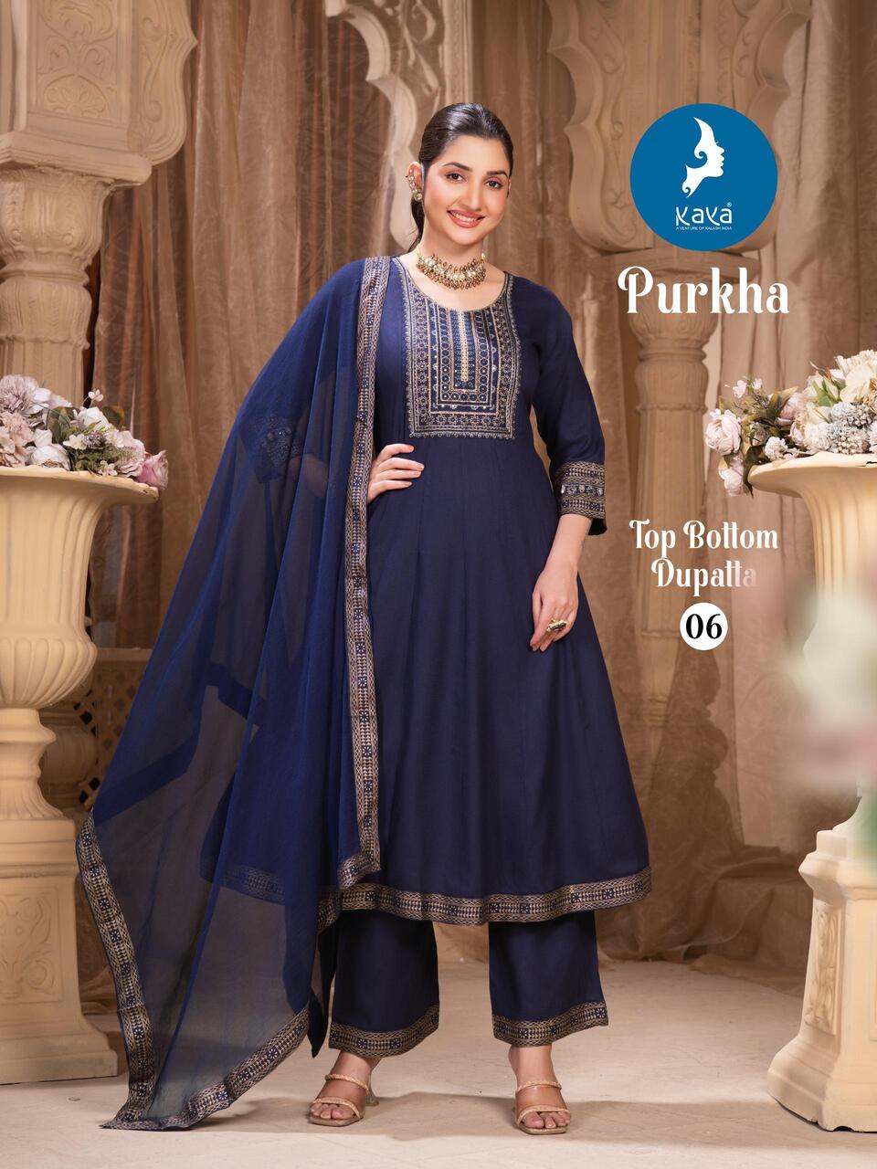 Kaya Kurti Purkha Anarkali Suits Catalog collection 3
