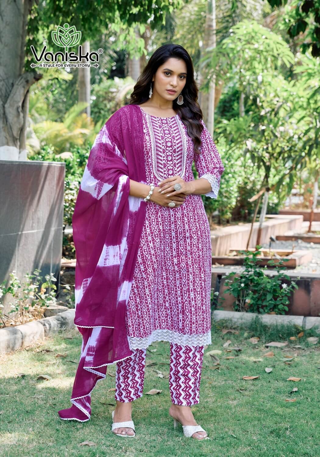 Vaniska Cotton Culture Vol 1 Cotton Salwar Kameez Catalog collection 10