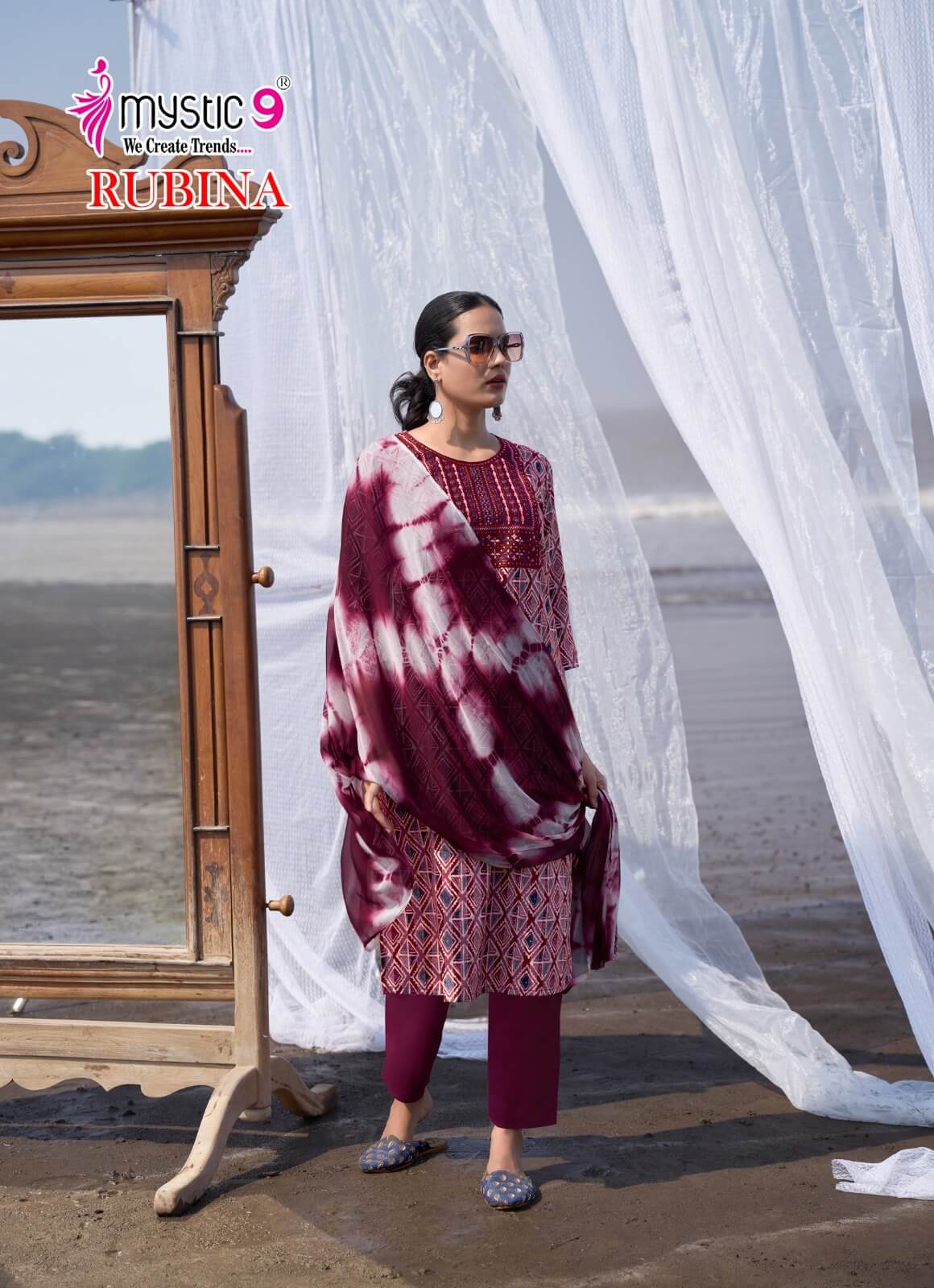 Mystic 9 Rubina Vol 9 Readymade Dress Catalog collection 10