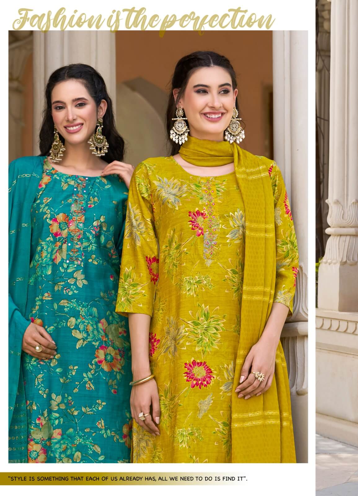 Radhika Lifestyle Alexa Vol 3 Printed Salwar Kameez Catalog collection 10