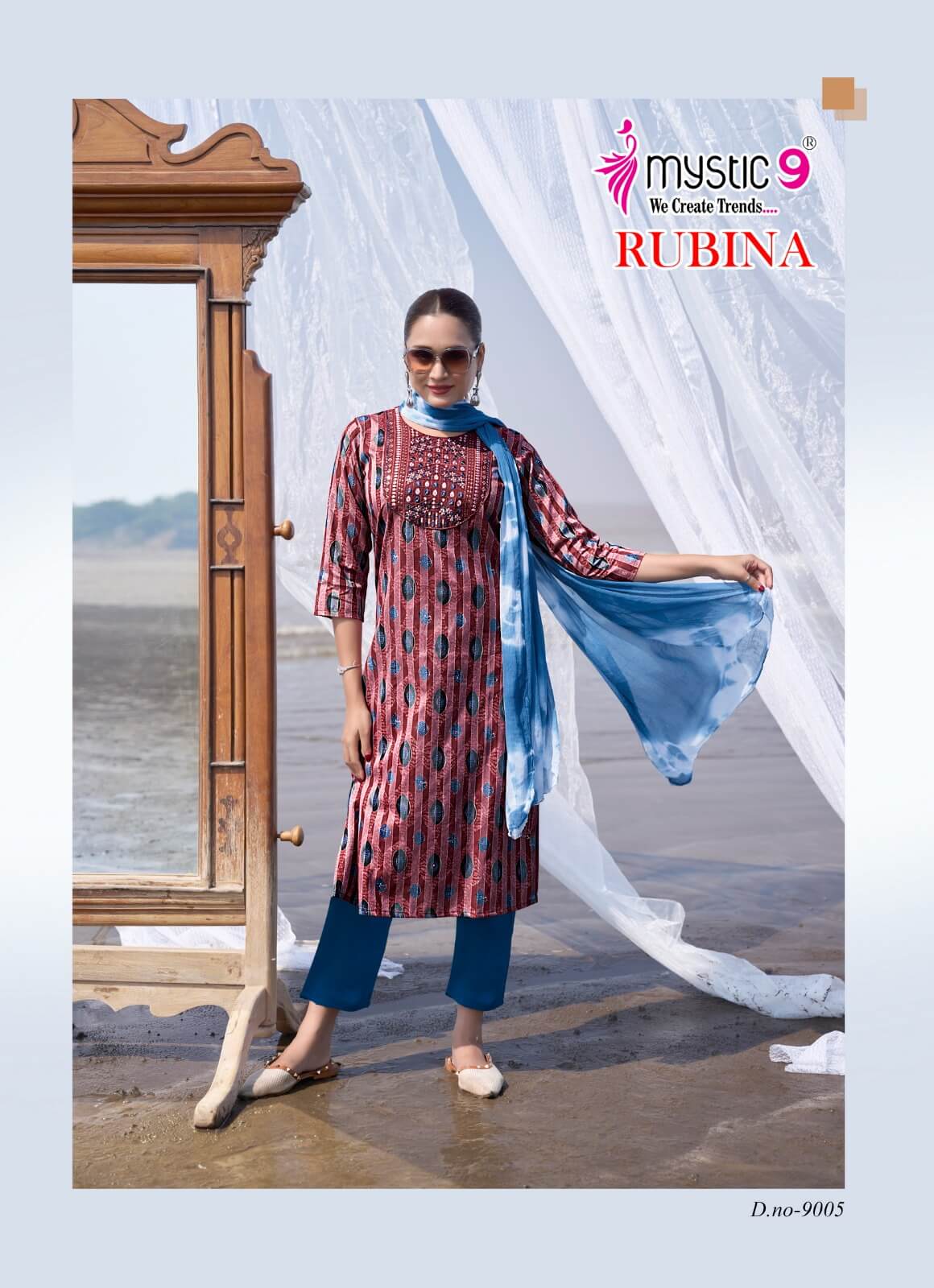 Mystic 9 Rubina Vol 9 Readymade Dress Catalog collection 3