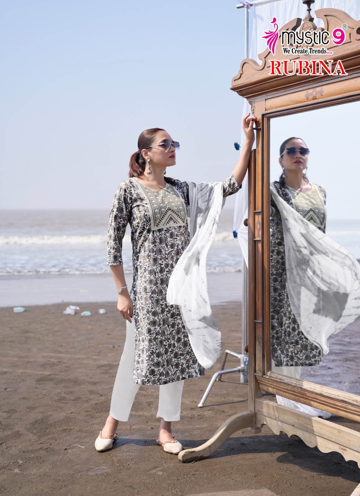 Mystic 9 Rubina Vol 9 Readymade Dress Catalog collection 7