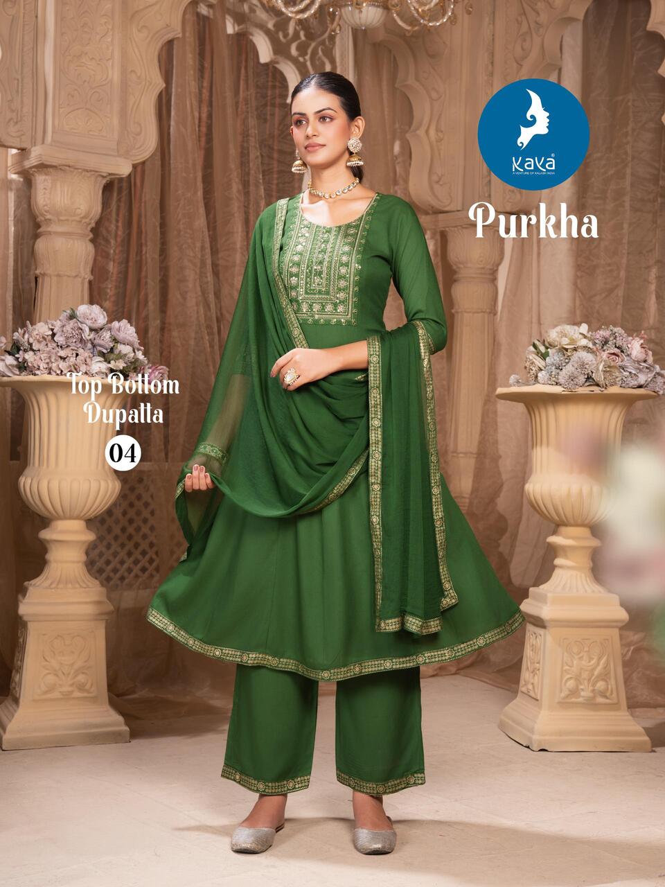 Kaya Kurti Purkha Anarkali Suits Catalog collection 6