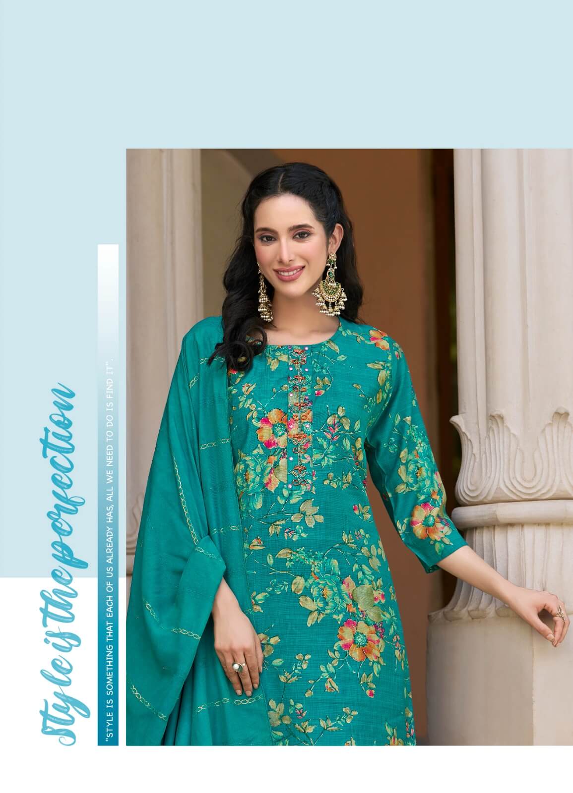 Radhika Lifestyle Alexa Vol 3 Printed Salwar Kameez Catalog collection 11