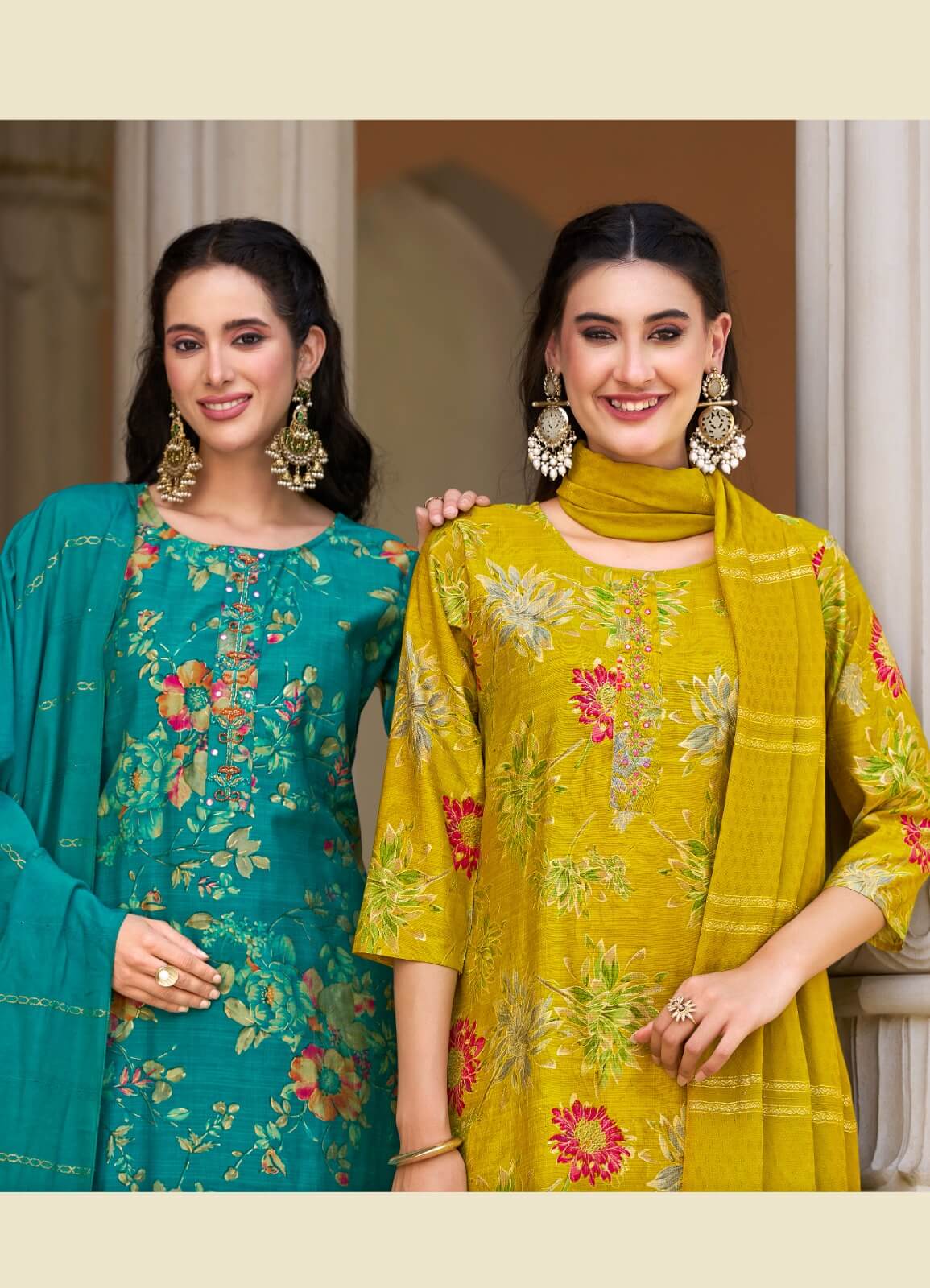Radhika Lifestyle Alexa Vol 3 Printed Salwar Kameez Catalog collection 13