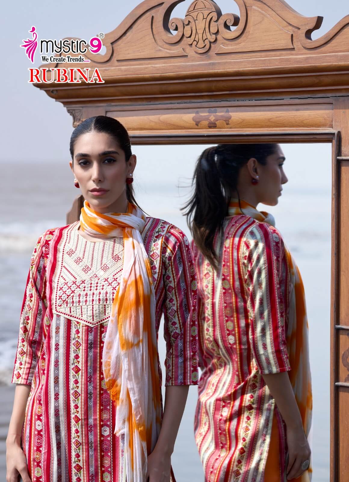 Mystic 9 Rubina Vol 9 Readymade Dress Catalog collection 15