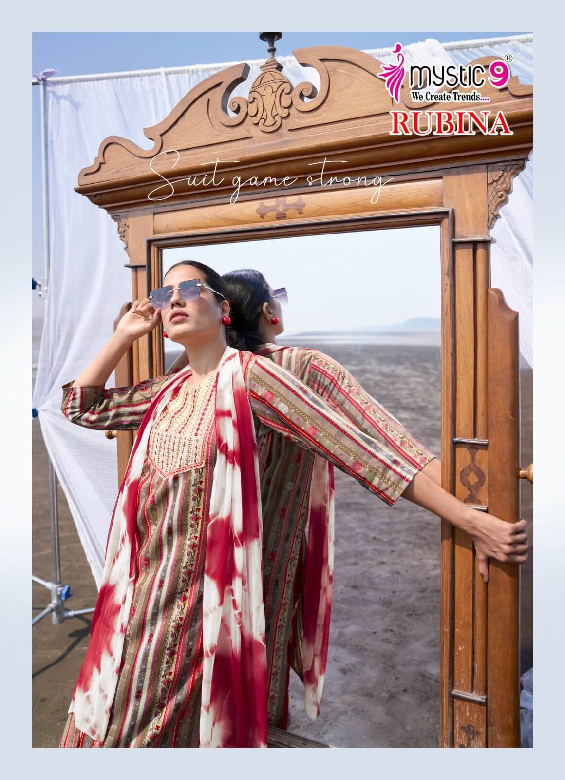 Mystic 9 Rubina Vol 9 Readymade Dress Catalog collection 13
