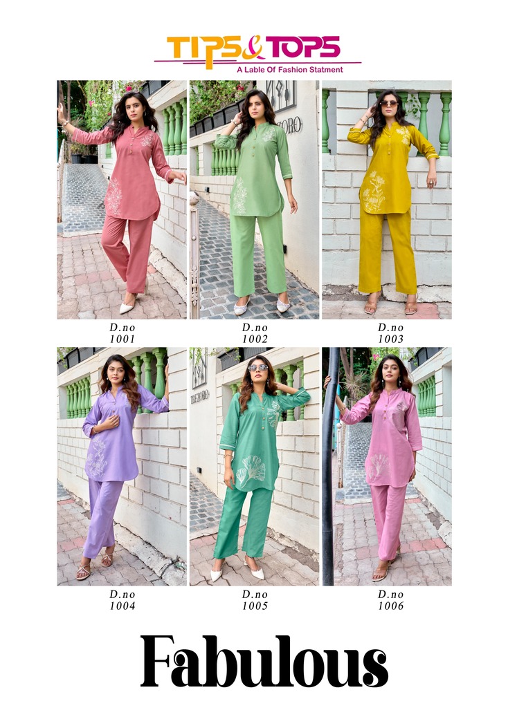 Tips And Tops Fabulous Co Ord Set Catalog collection 4