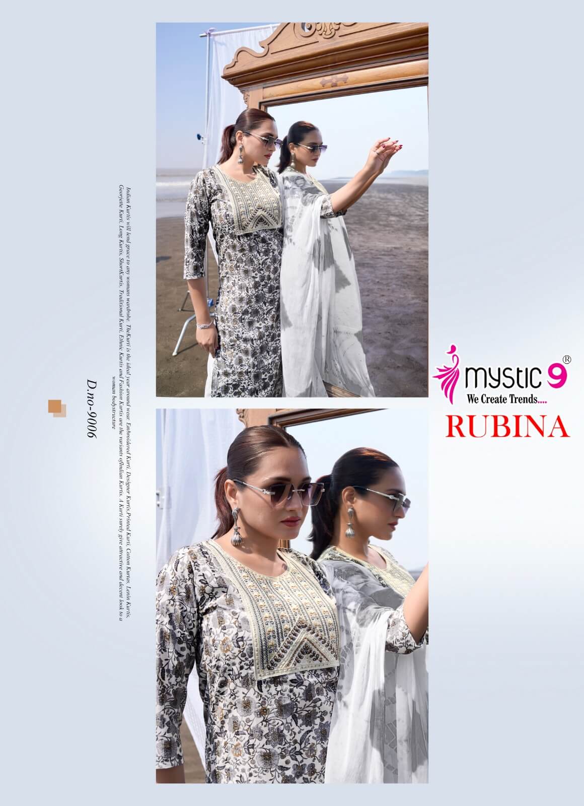 Mystic 9 Rubina Vol 9 Readymade Dress Catalog collection 6