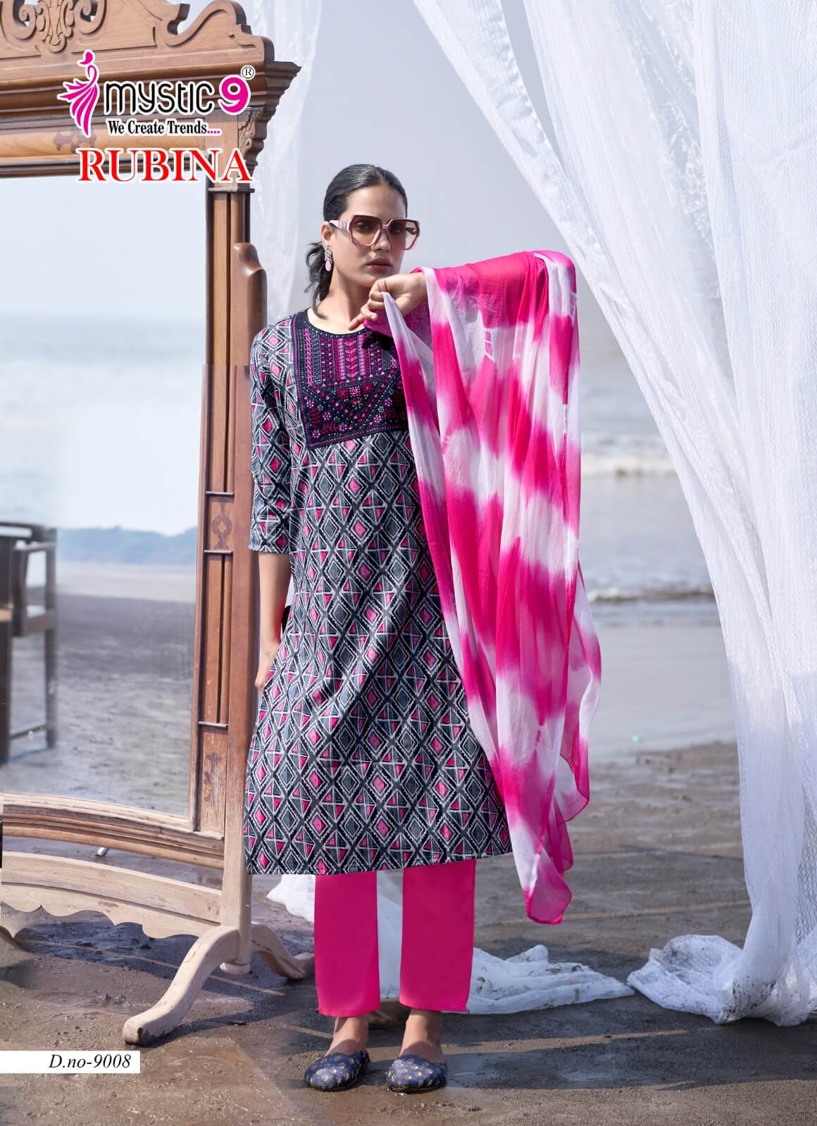 Mystic 9 Rubina Vol 9 Readymade Dress Catalog collection 14