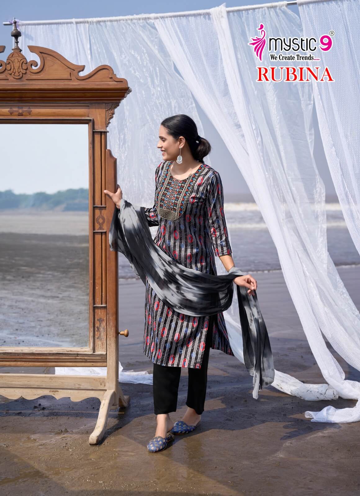 Mystic 9 Rubina Vol 9 Readymade Dress Catalog collection 12