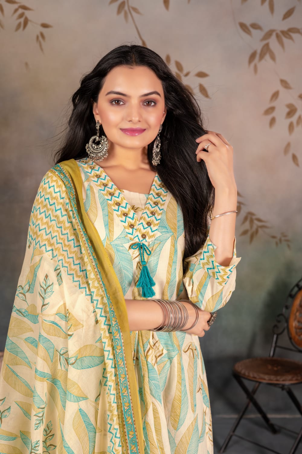 Aarvee Creation Setwise Cotton Salwar Kameez Size Set collection 3