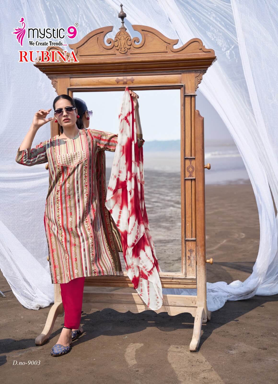 Mystic 9 Rubina Vol 9 Readymade Dress Catalog collection 5