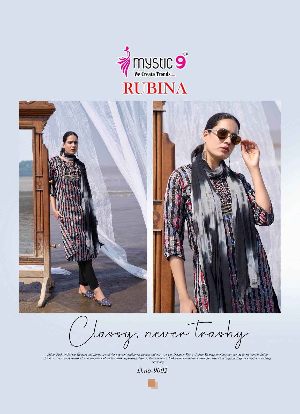 Mystic 9 Rubina Vol 9 Readymade Dress Catalog collection 11