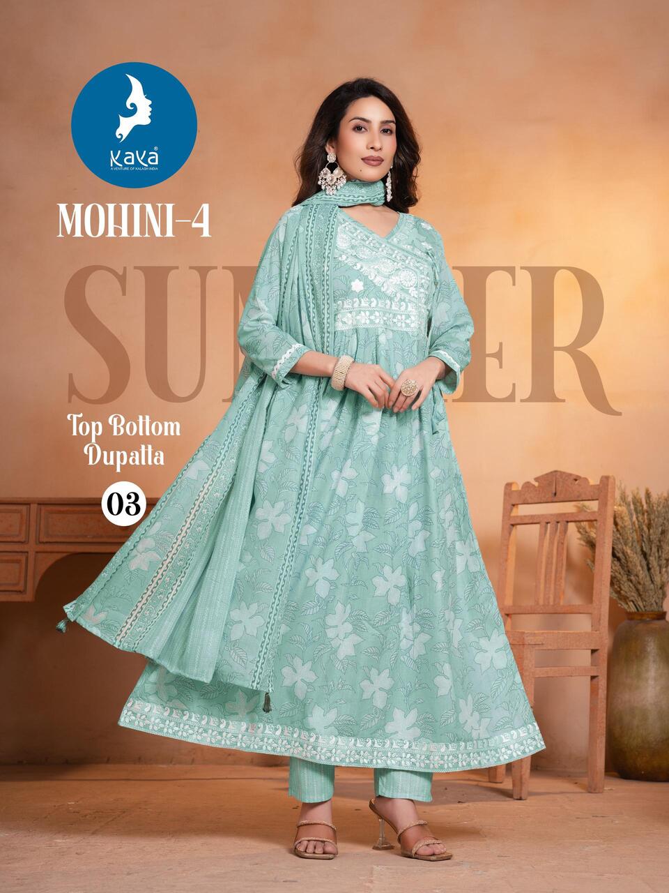 Kaya Kurti Mohini Vol 4 Anarkali Suits Catalog collection 1