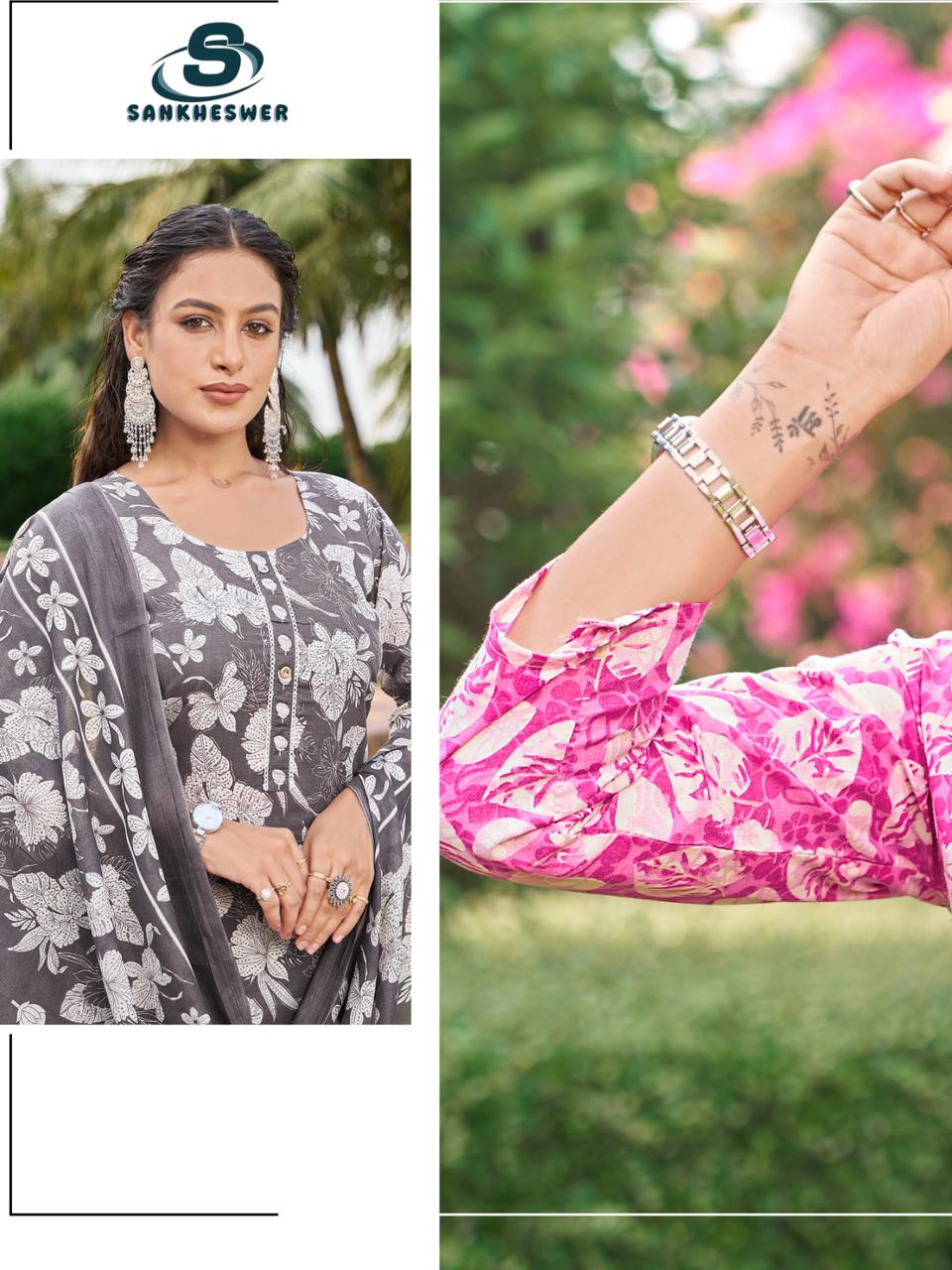 Sankheswer Ashiqui Vol 2 Printed Salwar Kameez Catalog collection 12