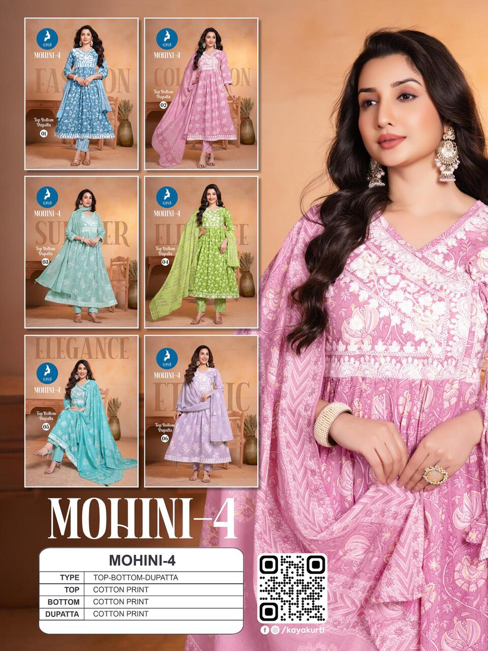 Kaya Kurti Mohini Vol 4 Anarkali Suits Catalog collection 3
