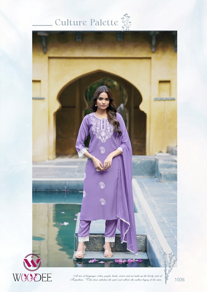 Woodee White Lotus Readymade Dress Catalog collection 2