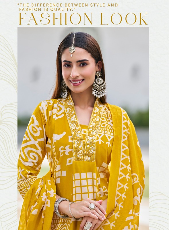 Radhika Lifestyle Summer Garden Printed Salwar Kameez Catalog collection 1