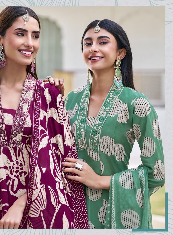Radhika Lifestyle Summer Garden Printed Salwar Kameez Catalog collection 14