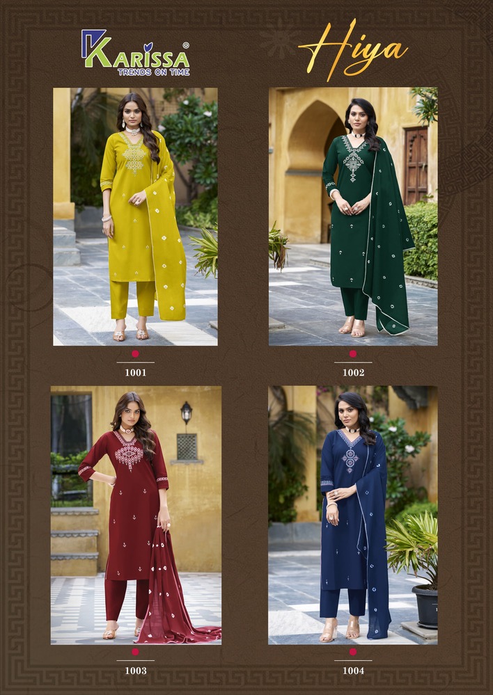 Karissa Hiya Cotton Salwar Kameez Catalog collection 5