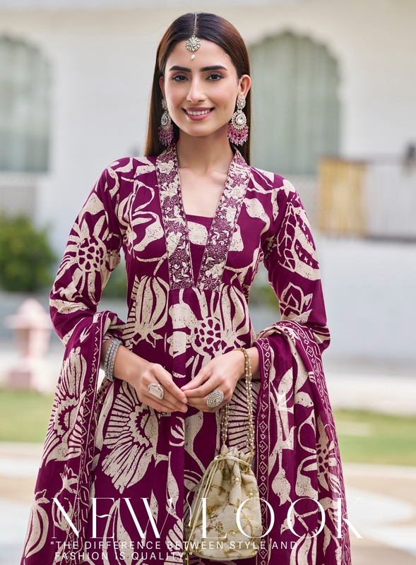 Radhika Lifestyle Summer Garden Printed Salwar Kameez Catalog collection 10