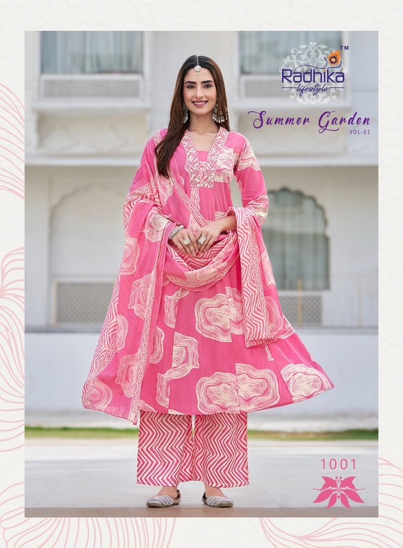 Radhika Lifestyle Summer Garden Printed Salwar Kameez Catalog collection 3