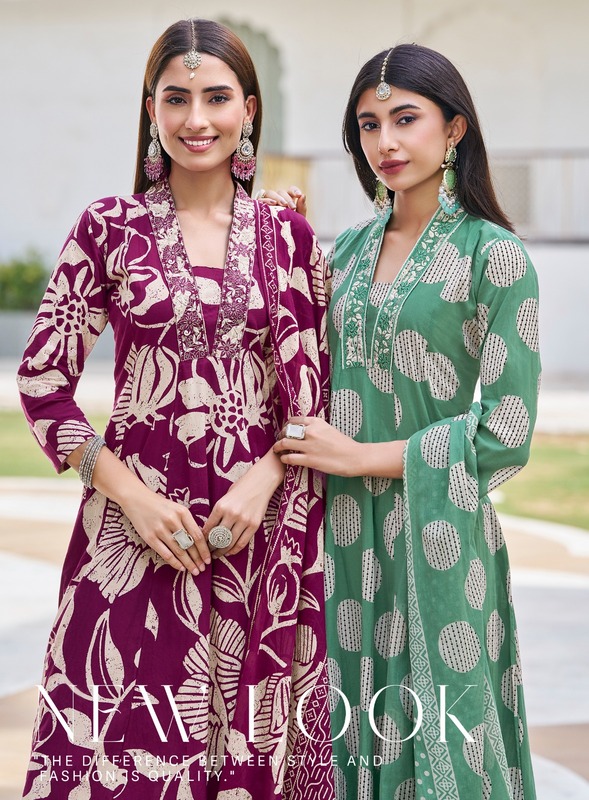 Radhika Lifestyle Summer Garden Printed Salwar Kameez Catalog collection 8