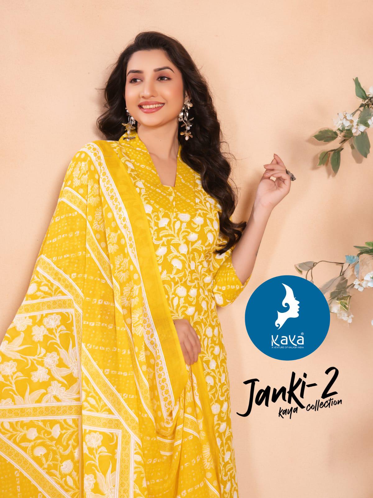Kaya Kurti Janki Vol 2 Cotton Salwar Kameez Catalog collection 2