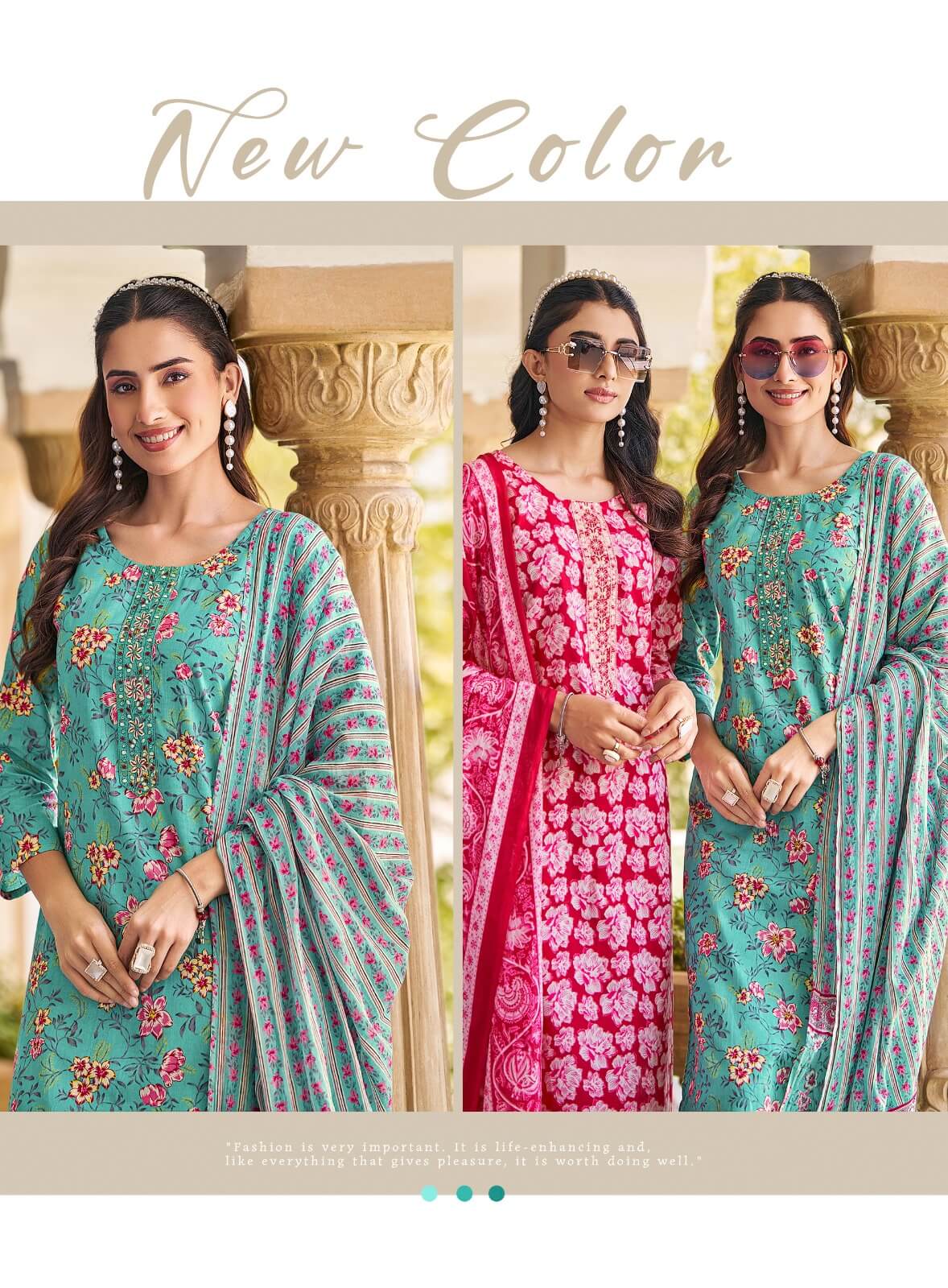 Radhika Lifestyle Cotton Fab Vol 5 Cotton Salwar Catalog collection 11