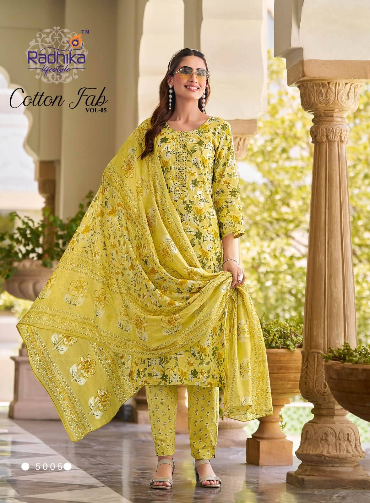 Radhika Lifestyle Cotton Fab Vol 5 Cotton Salwar Catalog collection 18