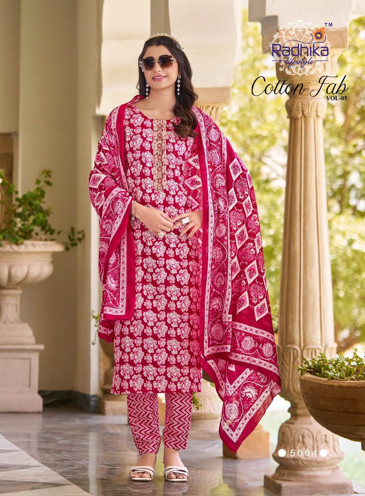 Radhika Lifestyle Cotton Fab Vol 5 Cotton Salwar Catalog collection 17