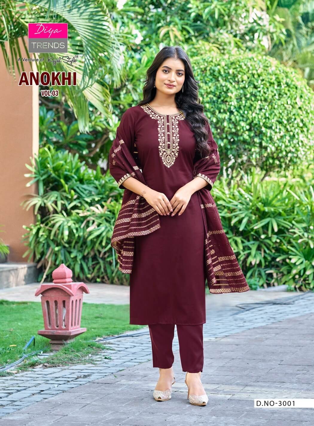 Diya Trends Anokhi Vol 3 Readymade Dress Catalog collection 6