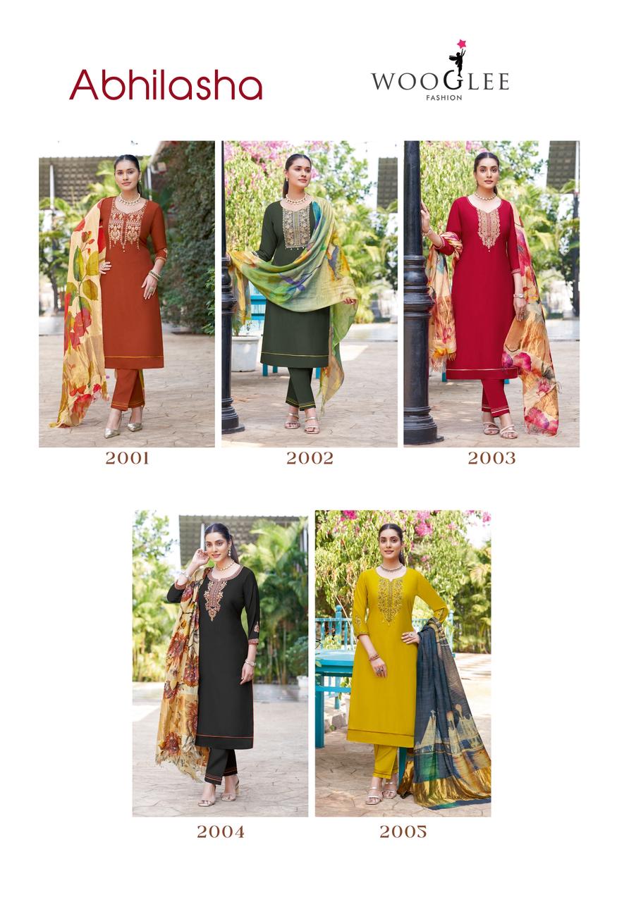Wooglee Fashion Abhilasha Readymade Dress Catalog collection 4