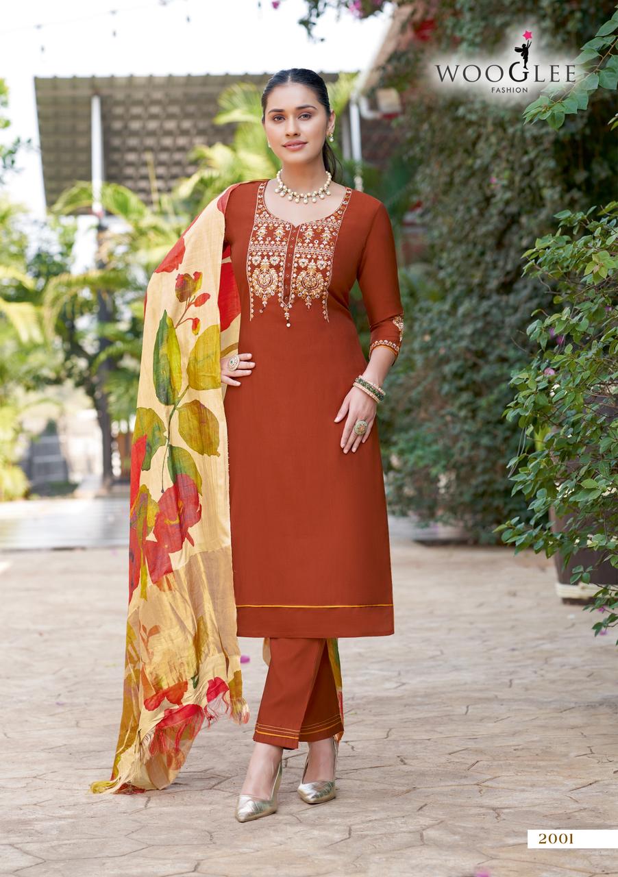 Wooglee Fashion Abhilasha Readymade Dress Catalog collection 3
