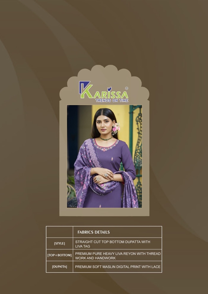 Karissa Aastha Readymade Dress Catalog collection 6