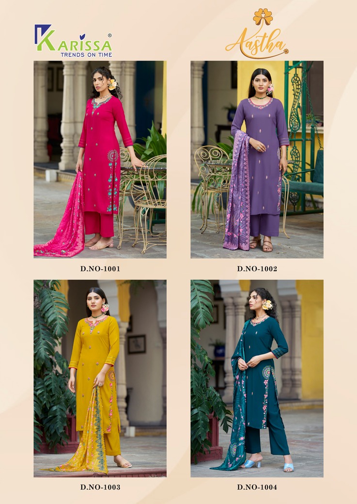 Karissa Aastha Readymade Dress Catalog collection 4