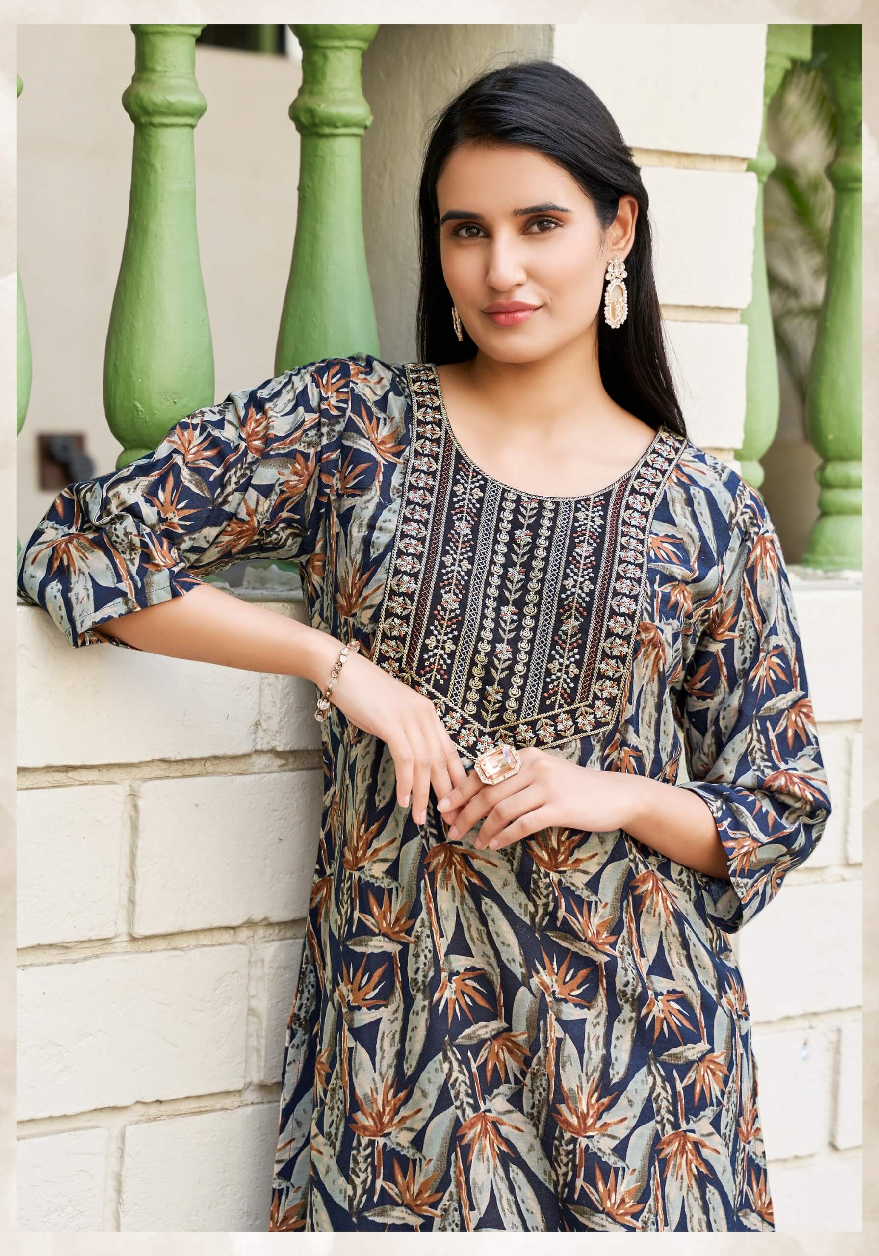 Vaniska Charming Vol 2 Rayon Kurti Catalog collection 4