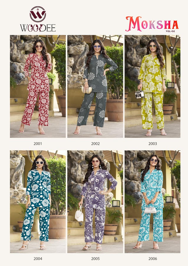 Woodee Moksha Vol 2 Co Ord Set Catalog collection 5