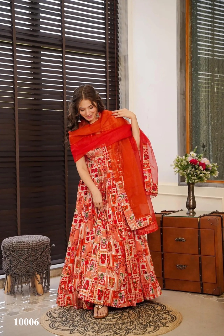 Clora Vol 10 Anarkali Kurti With Dupatta Catalog collection 8