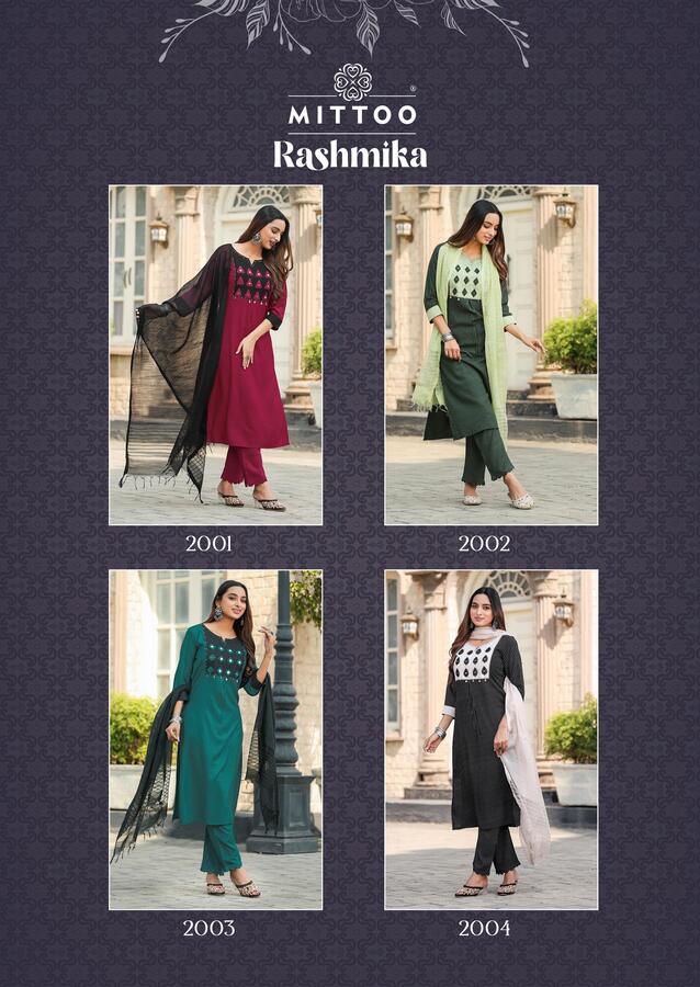 Mittoo Kurti Rashmika Readymade Dress Catalog collection 3