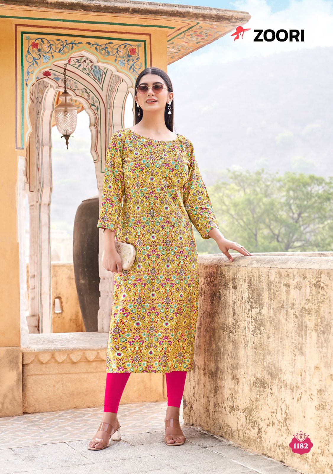 Zoori Akshara Vol 31 Rayon Kurti Catalog collection 5