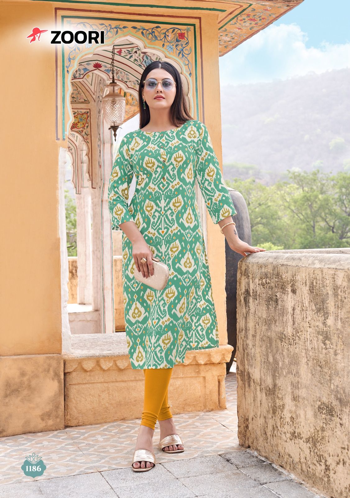 Zoori Akshara Vol 31 Rayon Kurti Catalog collection 6