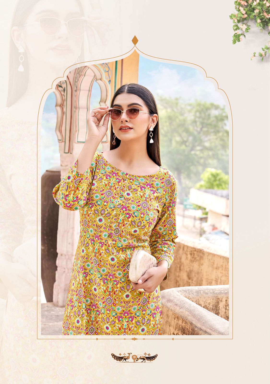 Zoori Akshara Vol 31 Rayon Kurti Catalog collection 8
