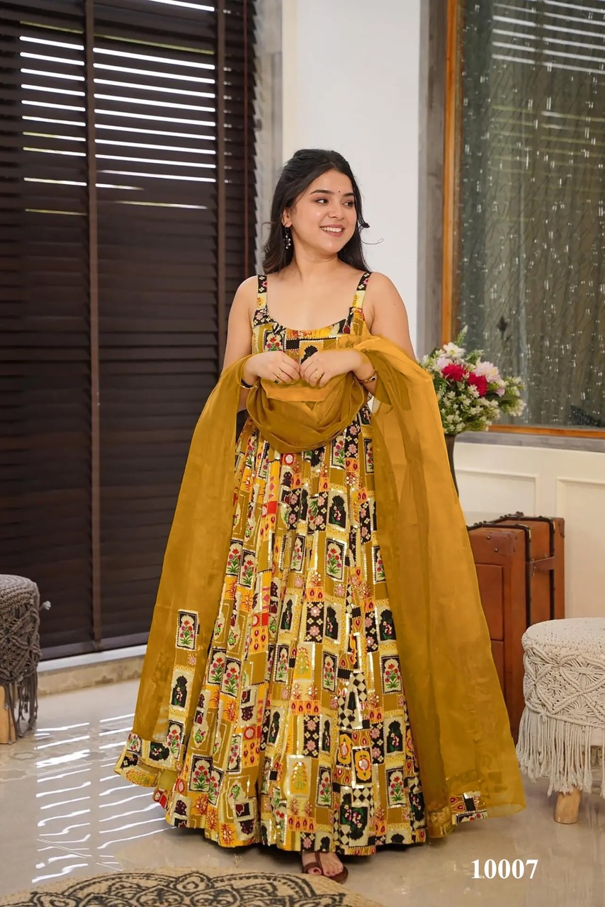 Clora Vol 10 Anarkali Kurti With Dupatta Catalog collection 7