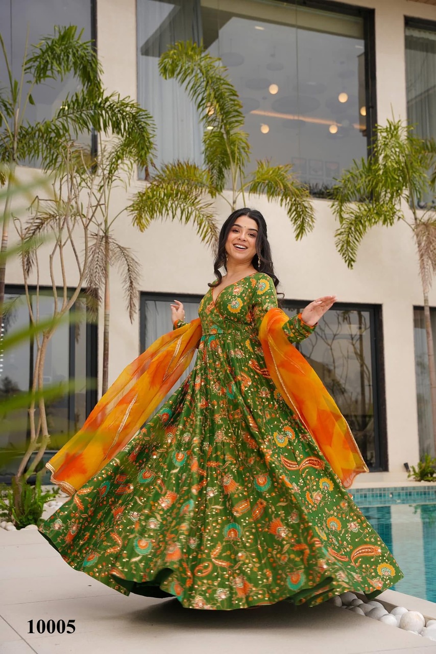 Clora Vol 10 Anarkali Kurti With Dupatta Catalog collection 5